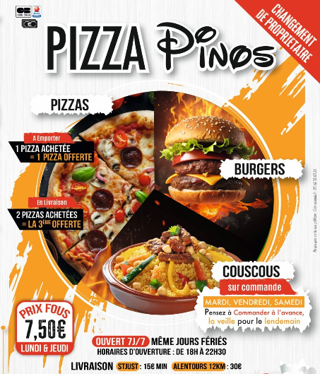 Menu — Promotions & infos